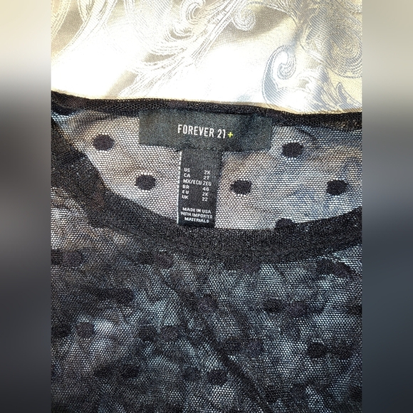 Forever 21 Black Asymmetrical Bodysuit - Picture 4 of 5